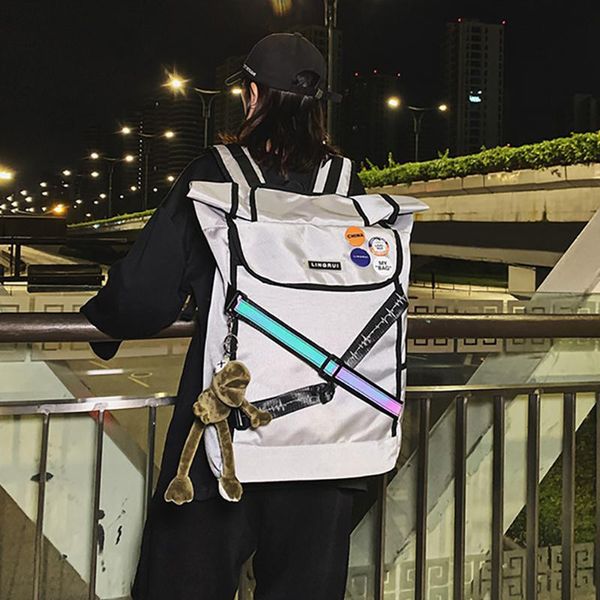 backpack mjzkxqz fashion trend school for teenagers large capacity waterproof travel men roll mochila mujer
backpack mjzkxqz fashion trend school for teenagers large capacity waterproof travel men roll mochila mujer