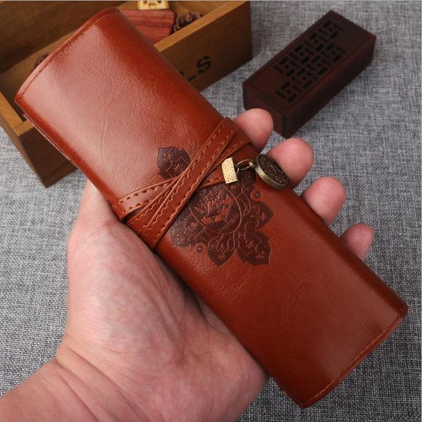 pencil bags retro creative case portable folding storage stationery bag bundled tri-fold leather personality korean
pencil bags retro creative case portable folding storage stationery bag bundled tri-fold leather personality korean