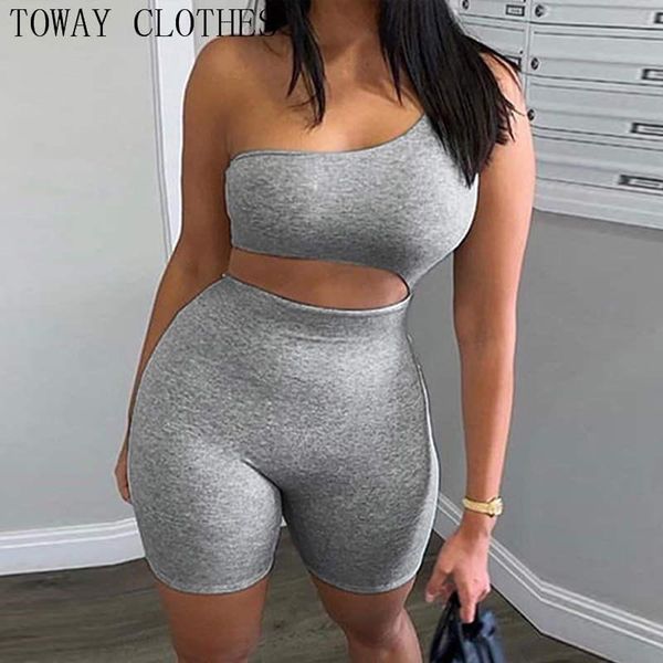 one shoulder cut out waist slim jumpsuit overalls elegant sleeveless backless skinny bodysuit bodycon women's jumpsuits & rompers, Black;white
one shoulder cut out waist slim jumpsuit overalls elegant sleeveless backless skinny bodysuit bodycon women's jumpsuits & rompers, Black;white