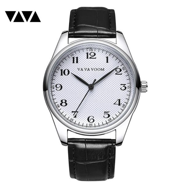 wristwatches va voom mens watches to men leather sports men's quartz clock waterproof military wrist watch va-203, Slivery;brown
wristwatches va voom mens watches to men leather sports men's quartz clock waterproof military wrist watch va-203, Slivery;brown