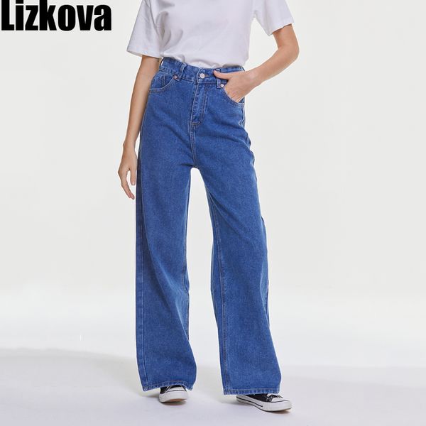 2011lizkova spring blue jeans women high waist overlength denim mujer pantalones 2021 fashion wide leg korean style trousers
2011lizkova spring blue jeans women high waist overlength denim mujer pantalones 2021 fashion wide leg korean style trousers