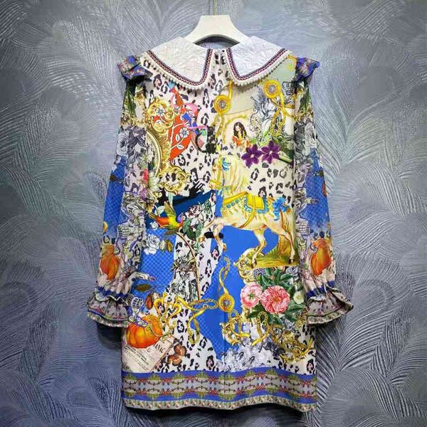 dress seqinyy ed in vintage summer blue spring fashion design feminine runway flowers printing jacquard microbeads high quality, Black;gray
dress seqinyy ed in vintage summer blue spring fashion design feminine runway flowers printing jacquard microbeads high quality, Black;gray