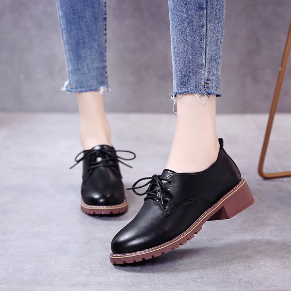 fashion oxfords women shoes female patent leather lace up plus size casual shoes woman heels platform autumn ladies shoes a3t68, Black
fashion oxfords women shoes female patent leather lace up plus size casual shoes woman heels platform autumn ladies shoes a3t68, Black