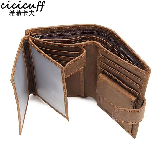 wallets 100% genuine leather men hasp coin purse short male money bag quality designer rfid billfold small card holder clutch, Red;black
wallets 100% genuine leather men hasp coin purse short male money bag quality designer rfid billfold small card holder clutch, Red;black