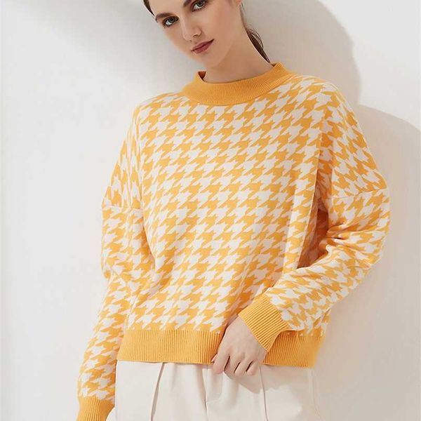 wixra korean style sweater women pullover casual geometric long sleeve knit female lady jumpers autumn winter 211123, White;black
wixra korean style sweater women pullover casual geometric long sleeve knit female lady jumpers autumn winter 211123, White;black