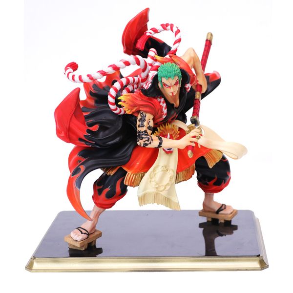 24cm Anime GK Roronoa Zoro Kabuki version PVC Action Figure Collectible Model Toys
24cm Anime GK Roronoa Zoro Kabuki version PVC Action Figure Collectible Model Toys