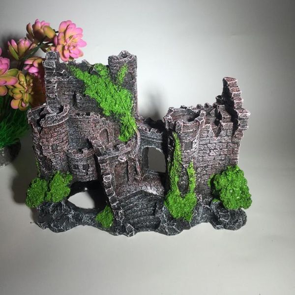 artificial resin aquarium fish tank decoration old castle landscape rock decorative ornament accessories home decor decorations
artificial resin aquarium fish tank decoration old castle landscape rock decorative ornament accessories home decor decorations