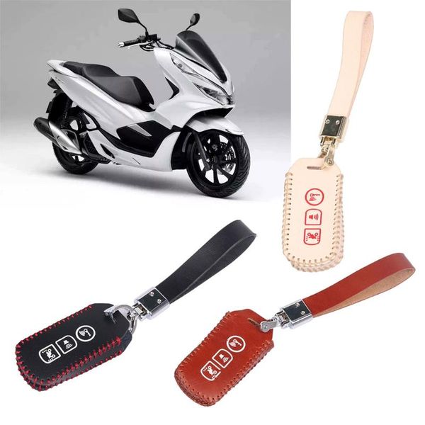keychains fit for pcx150/125 car key case leather chain keychain holder hook keyring bag remote fob, Silver
keychains fit for pcx150/125 car key case leather chain keychain holder hook keyring bag remote fob, Silver