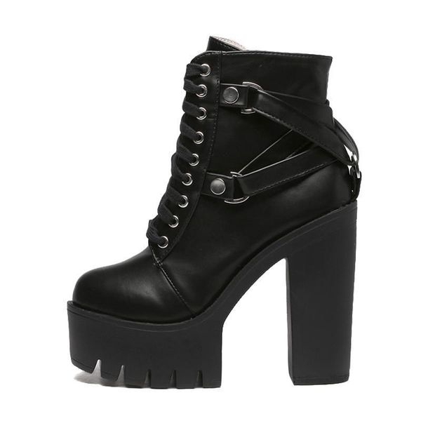 boots fashion black women heel spring autumn lace-up soft leather platform shoes woman party ankle high heels1 a52w
boots fashion black women heel spring autumn lace-up soft leather platform shoes woman party ankle high heels1 a52w