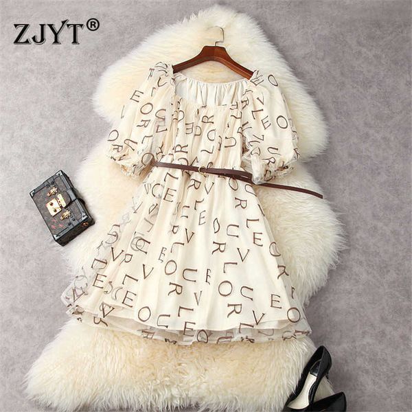elegant puff sleeve summer designers women letters embroidery mesh dress party mini robe femme princess vestidos 210601, Black;gray
elegant puff sleeve summer designers women letters embroidery mesh dress party mini robe femme princess vestidos 210601, Black;gray
