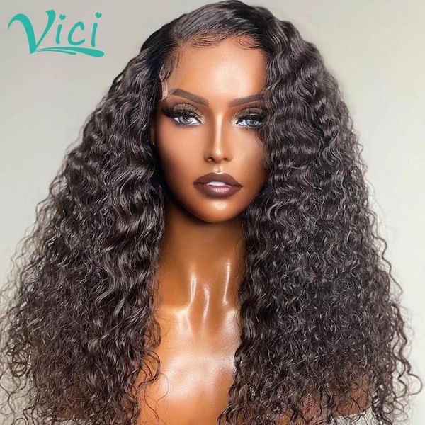 lace wigs deep curly human hair 4x4 frontal wig for black women closure pre plucked bleached knots brazilian 180%, Black;brown
lace wigs deep curly human hair 4x4 frontal wig for black women closure pre plucked bleached knots brazilian 180%, Black;brown