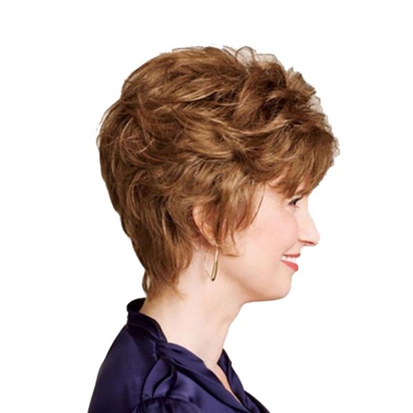 lady short synthetic wigs blonde brown female haircut puffy straight bangs pixie heat resistant wig for women whitefactory direc, Black
lady short synthetic wigs blonde brown female haircut puffy straight bangs pixie heat resistant wig for women whitefactory direc, Black