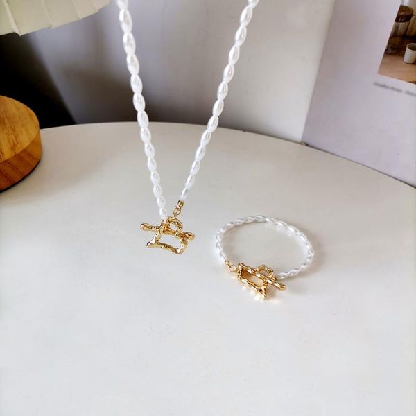 link, chain fashion creative abstract hollow love shape bracelet necklace set elegant temperament imitation pearl lady jewelry gift, Black
link, chain fashion creative abstract hollow love shape bracelet necklace set elegant temperament imitation pearl lady jewelry gift, Black