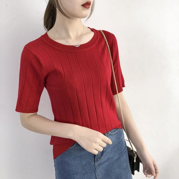 women's sweaters o neck sweater womans fashion half sleeve solid female shorts casaco feminina slim spring autumn clothes, White;black
women's sweaters o neck sweater womans fashion half sleeve solid female shorts casaco feminina slim spring autumn clothes, White;black