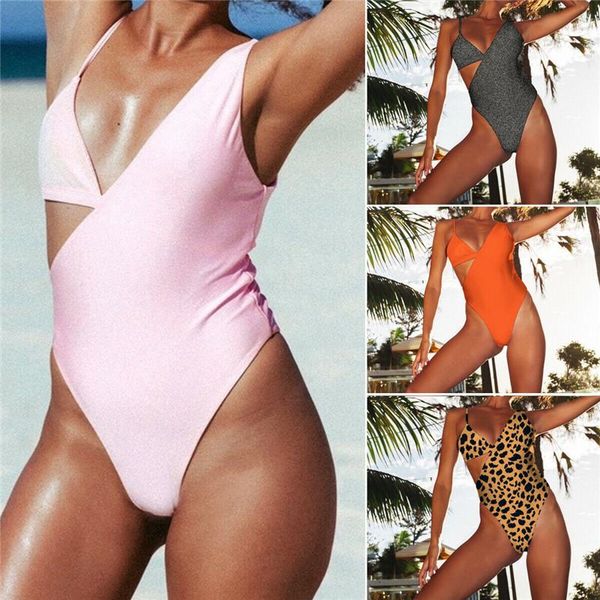 one-piece suits 2021 women's leopard one piece swimsuit push up padded bikini strappy swimwear summer beachwear bathing suit
one-piece suits 2021 women's leopard one piece swimsuit push up padded bikini strappy swimwear summer beachwear bathing suit