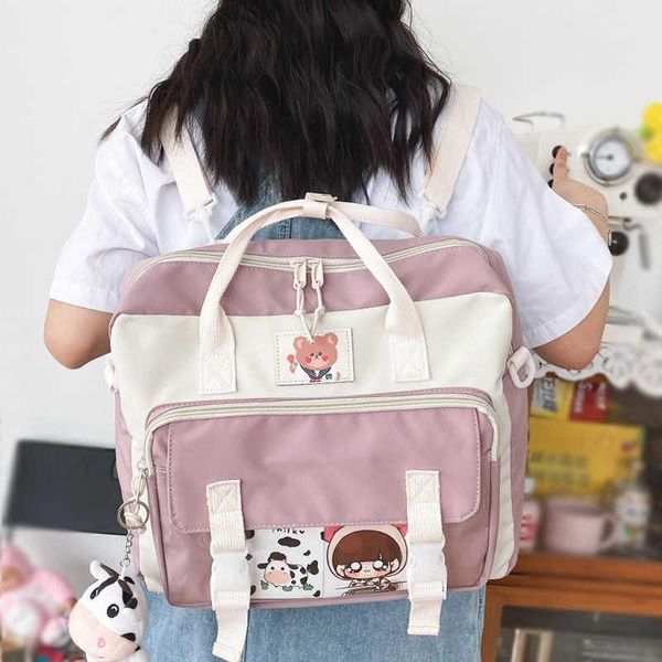 backpack multifunctional water lesson women's bag contrast small color mini book for girls
backpack multifunctional water lesson women's bag contrast small color mini book for girls
