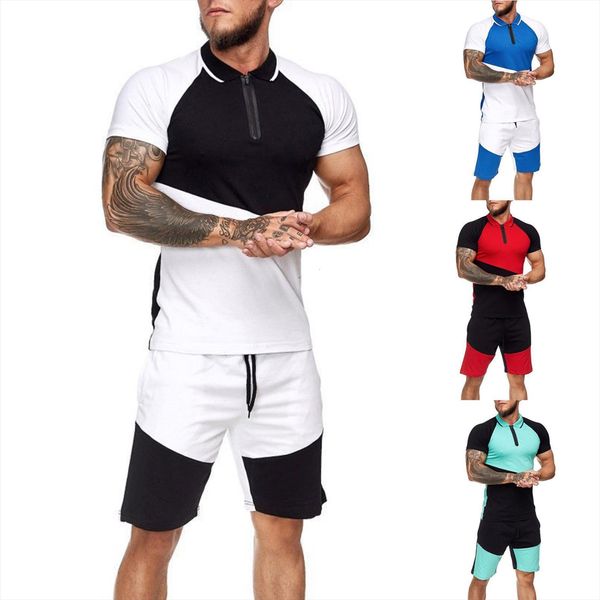 sets 2 piece casual men tracksuits o neck short sleeve tee t shirts and fit sport shorts set summer sports, Gray
sets 2 piece casual men tracksuits o neck short sleeve tee t shirts and fit sport shorts set summer sports, Gray
