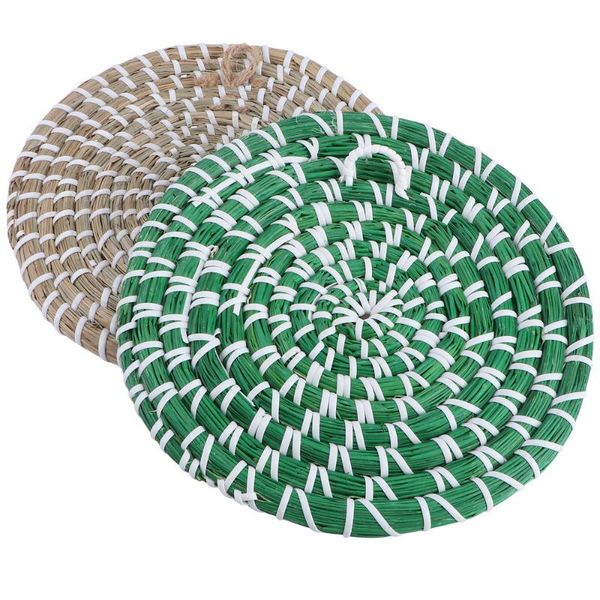 mats & pads 2pcs grass woven decorative hanging european-style ornament pan decor (20cm)
mats & pads 2pcs grass woven decorative hanging european-style ornament pan decor (20cm)