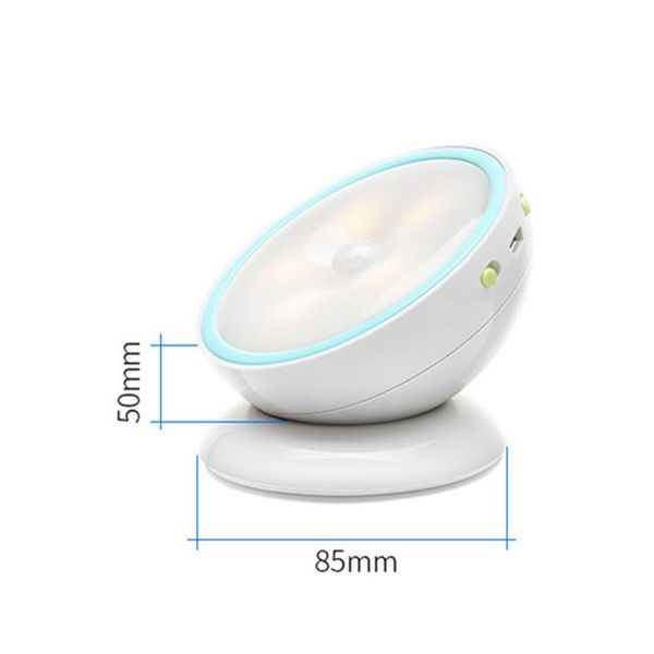wall lamp 10sets/lot infrared pir motion sensor 360 degree rotating led night light auto on/off cabinet stair usb charging
wall lamp 10sets/lot infrared pir motion sensor 360 degree rotating led night light auto on/off cabinet stair usb charging