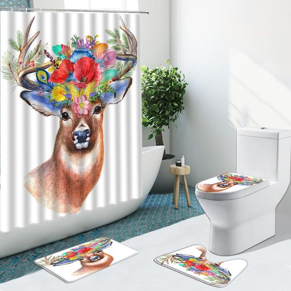 shower curtains creative antlers flower curtain butterfly elk fruit non-slip flannel rug toilet cover bathroom set bath mat indoor decor
shower curtains creative antlers flower curtain butterfly elk fruit non-slip flannel rug toilet cover bathroom set bath mat indoor decor