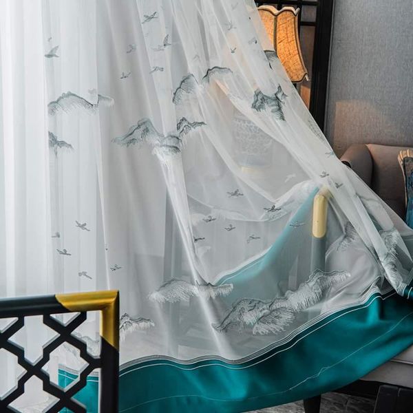 chinese style sheer curtains for living room embroidered landscape mountain pastoral rural balcony sliding door window drapes curtain &
chinese style sheer curtains for living room embroidered landscape mountain pastoral rural balcony sliding door window drapes curtain &
