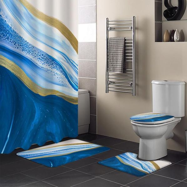 blue gradient marbling watercolor shower curtain set toilet seat cover bathroom decor accessories mat curtains
blue gradient marbling watercolor shower curtain set toilet seat cover bathroom decor accessories mat curtains