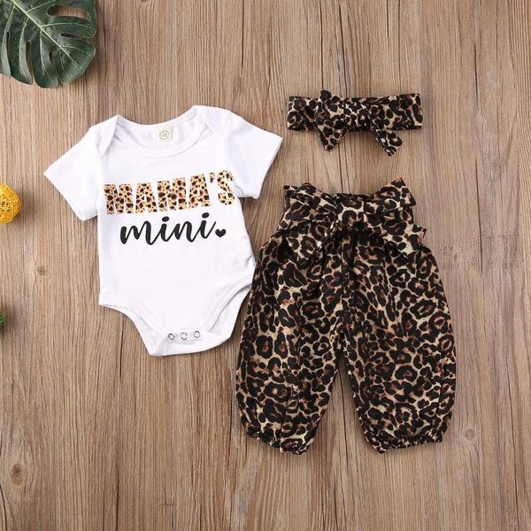clothing sets 0-18m born baby girls boys clothes letter leopard print short sleeve romper +pants+headband 3pcs, White
clothing sets 0-18m born baby girls boys clothes letter leopard print short sleeve romper +pants+headband 3pcs, White