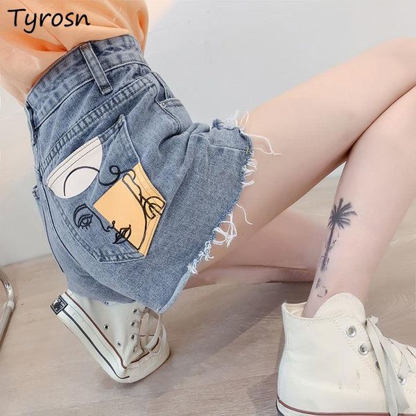 women's shorts harajuku denim women summer large size s-3xl hip hop fashion print ripped holes distressed vintage bottoms girls, White;black
women's shorts harajuku denim women summer large size s-3xl hip hop fashion print ripped holes distressed vintage bottoms girls, White;black