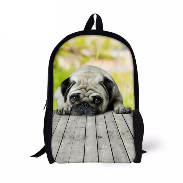customzied preppy style school bag for kids 3d french pug dog schoolbag bookbag primary shoulder book child animal bags
customzied preppy style school bag for kids 3d french pug dog schoolbag bookbag primary shoulder book child animal bags