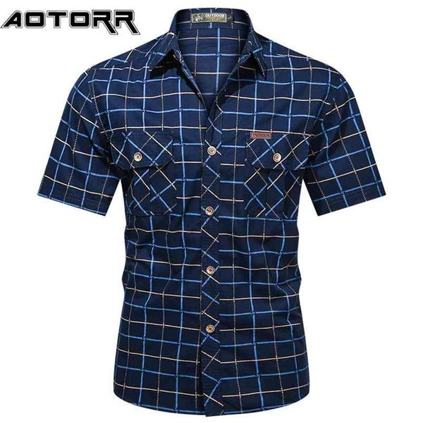 fashion mens plaid shirt short sleeve bomber military shirts 100% pure cotton business casual lapel shirt men 210708, White;black
fashion mens plaid shirt short sleeve bomber military shirts 100% pure cotton business casual lapel shirt men 210708, White;black