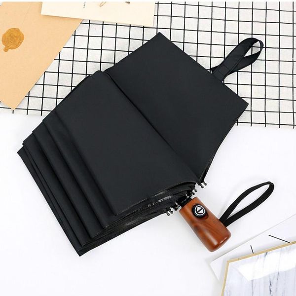 umbrellas fully automatic 10k 3 folding umbrella men business creative windproof reinforced anti-uv parasol advertising
umbrellas fully automatic 10k 3 folding umbrella men business creative windproof reinforced anti-uv parasol advertising