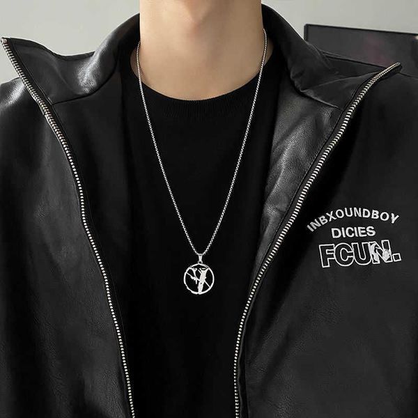 earrings & necklace titanium steel no fading letter long men's hip hop niche chain simple cool style accessories, Silver
earrings & necklace titanium steel no fading letter long men's hip hop niche chain simple cool style accessories, Silver