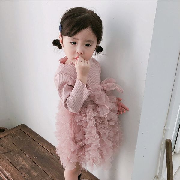 girl's dress wholale spring girls fake 2-pcs solid color long sleeve waffle bow tutu princs e8002 b19k, Red;yellow
girl's dress wholale spring girls fake 2-pcs solid color long sleeve waffle bow tutu princs e8002 b19k, Red;yellow