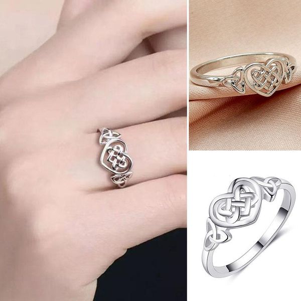 wedding rings for women silver color metal geometric personality couple classic hollow love fashion party jewelry gifts, Slivery;golden
wedding rings for women silver color metal geometric personality couple classic hollow love fashion party jewelry gifts, Slivery;golden