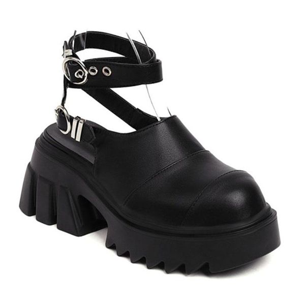 dress shoes buckle strap women black platform high heel cool fashion goth punk slingback mules with for female big size
dress shoes buckle strap women black platform high heel cool fashion goth punk slingback mules with for female big size