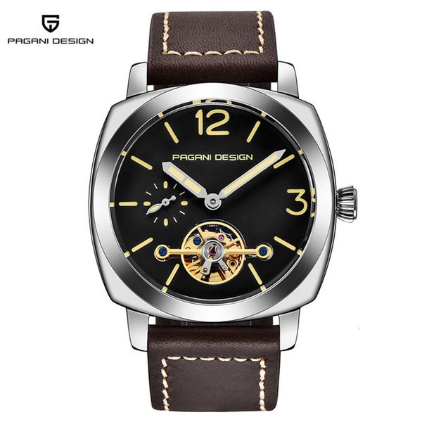 pagani design luxury watches leather nightlight fashion leisure automatic waterproof dropshipping relogio masculino, Slivery;brown
pagani design luxury watches leather nightlight fashion leisure automatic waterproof dropshipping relogio masculino, Slivery;brown