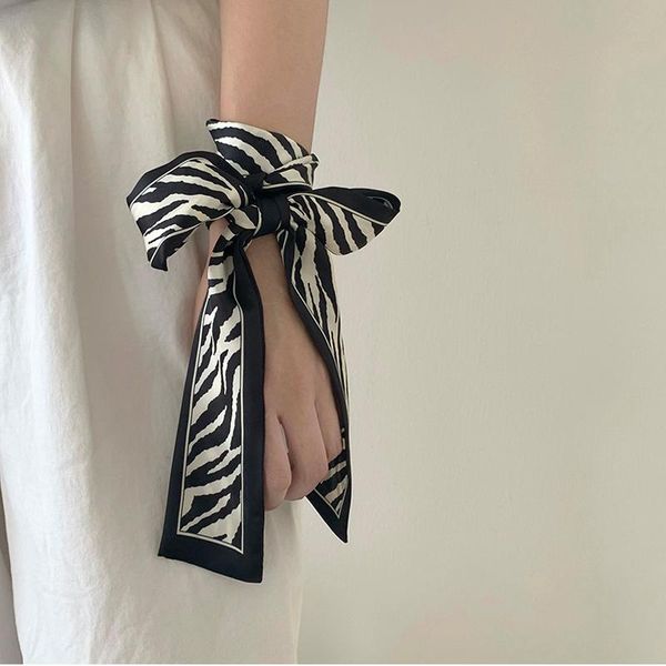 scarves &dolphin french style skinny ribbon 120x5cm black white zebra striped long scarf leopard headbands neckerchief streamer ins, Blue;gray
scarves &dolphin french style skinny ribbon 120x5cm black white zebra striped long scarf leopard headbands neckerchief streamer ins, Blue;gray