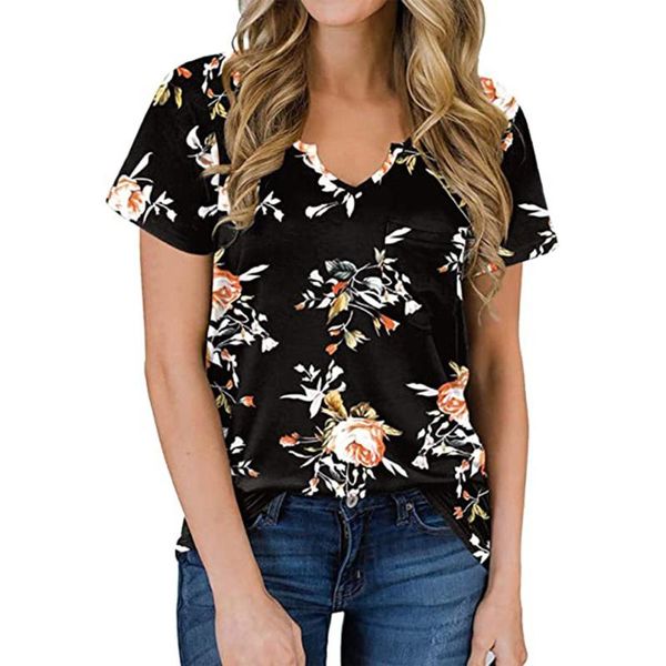 women's blouses & shirts women non-positioning flower print small v-neck short sleeves summer clothes blusas mujer de moda 2021, White
women's blouses & shirts women non-positioning flower print small v-neck short sleeves summer clothes blusas mujer de moda 2021, White
