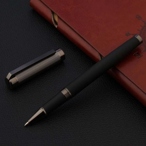 ballpoint pens brand black metal wave carbon fiber gun gray leather rollerball pen signature stationery office supplies, Blue;orange
ballpoint pens brand black metal wave carbon fiber gun gray leather rollerball pen signature stationery office supplies, Blue;orange