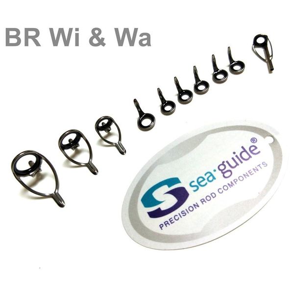 boat fishing rods br wi & wa sea guide kit one set 9pcs repair rod 3.6g / casting
boat fishing rods br wi & wa sea guide kit one set 9pcs repair rod 3.6g / casting