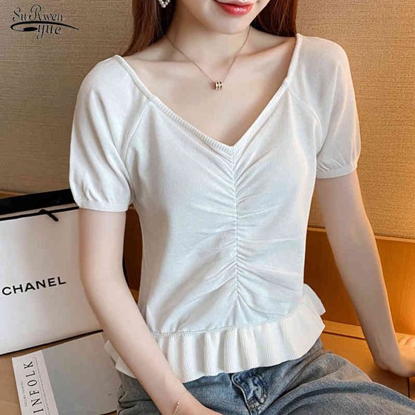 summer short-sleeve v-neck cotton women shirt casual puff sleeve solid pullover blouse women seven colors blusas 10058 210518, White
summer short-sleeve v-neck cotton women shirt casual puff sleeve solid pullover blouse women seven colors blusas 10058 210518, White