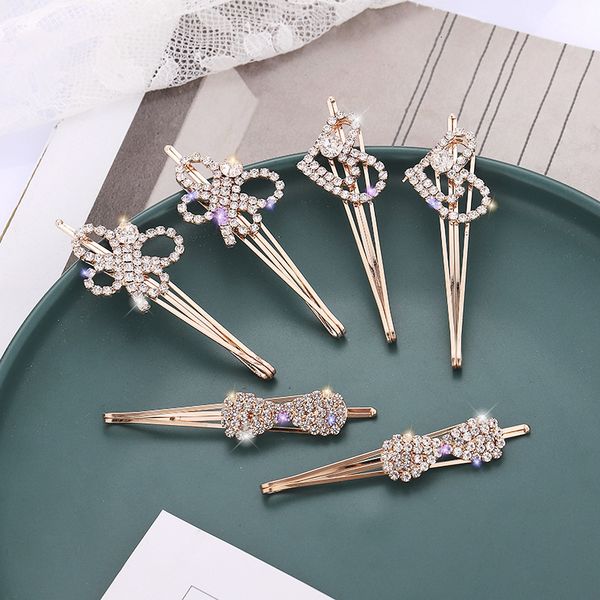 dongdamen fashion diamond hairpin simple girl net red hairpin side clip suit, Golden;silver
dongdamen fashion diamond hairpin simple girl net red hairpin side clip suit, Golden;silver