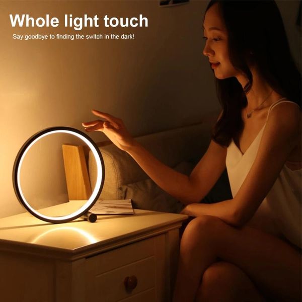 table lamps round led lamp black/white dimmable bedside night light circular acrylic desk lampfor bedroom living room
table lamps round led lamp black/white dimmable bedside night light circular acrylic desk lampfor bedroom living room