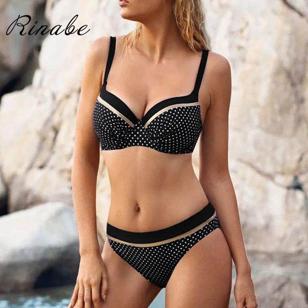 rinabe dot print swimwear female bikini push up swimsuit patchwork set beachwear bathing suit women bikinis women's, White;black
rinabe dot print swimwear female bikini push up swimsuit patchwork set beachwear bathing suit women bikinis women's, White;black