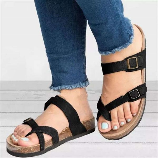 summer women sandals casual plus size anti-slip breathable leather flat platform beach sandalias shoes 2021 fashion, Black
summer women sandals casual plus size anti-slip breathable leather flat platform beach sandalias shoes 2021 fashion, Black