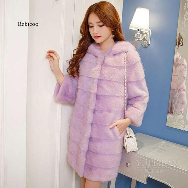 women's fur & faux winter women plush long coats warm thick hooded coat korean big size loose overcoat, Black
women's fur & faux winter women plush long coats warm thick hooded coat korean big size loose overcoat, Black