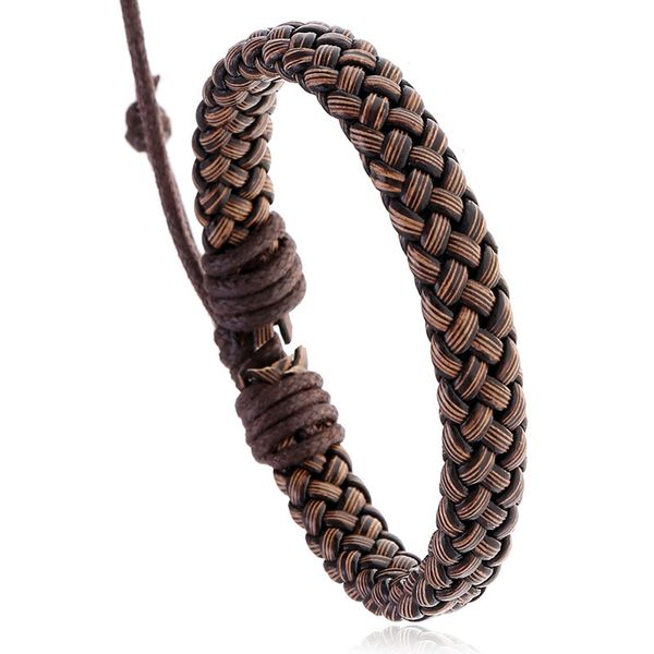 bangles bracelet punk jewelry pu woven simple and versatile men's women's leather, Black
bangles bracelet punk jewelry pu woven simple and versatile men's women's leather, Black