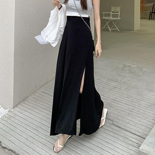 skirts installs the 2021 style black long summer show thin split a little words in package buttocks
skirts installs the 2021 style black long summer show thin split a little words in package buttocks