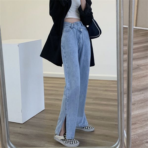 women's jeans hzirip female jeans, loose blue line, jagged slit, cowboy fashion, for fall, casual, chic, slim, stylish, 0rk8
women's jeans hzirip female jeans, loose blue line, jagged slit, cowboy fashion, for fall, casual, chic, slim, stylish, 0rk8