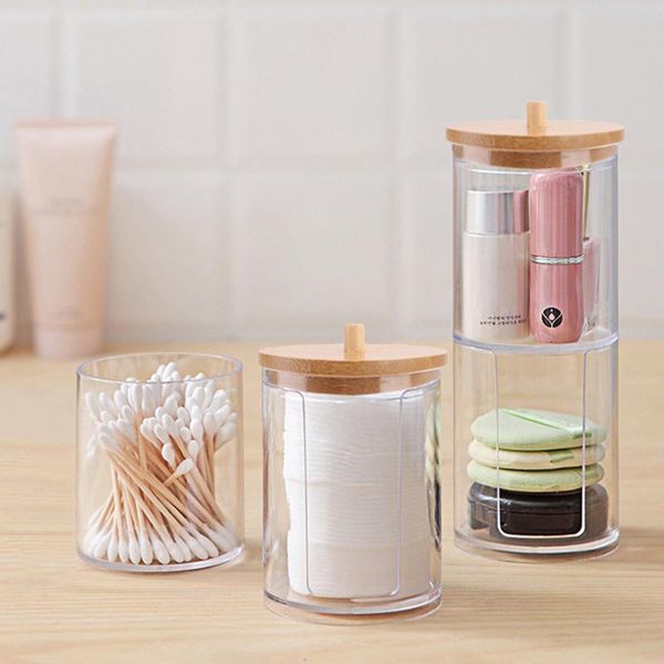 storage bottles & jars transparent makeup cotton pads swab bin bathroom cosmetics toothpick organizer kitchen seasoning boxes with bamboo co
storage bottles & jars transparent makeup cotton pads swab bin bathroom cosmetics toothpick organizer kitchen seasoning boxes with bamboo co